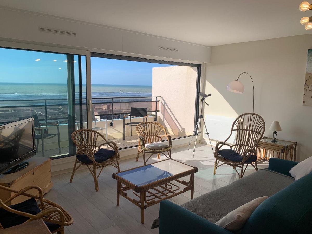 Appt traversant vu Mer et Dunes avec Garage Le Touquet-Paris-Plage Extérieur photo