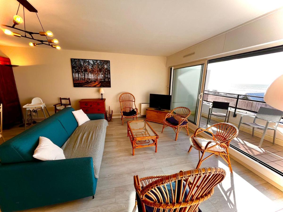 Appt traversant vu Mer et Dunes avec Garage Le Touquet-Paris-Plage Extérieur photo