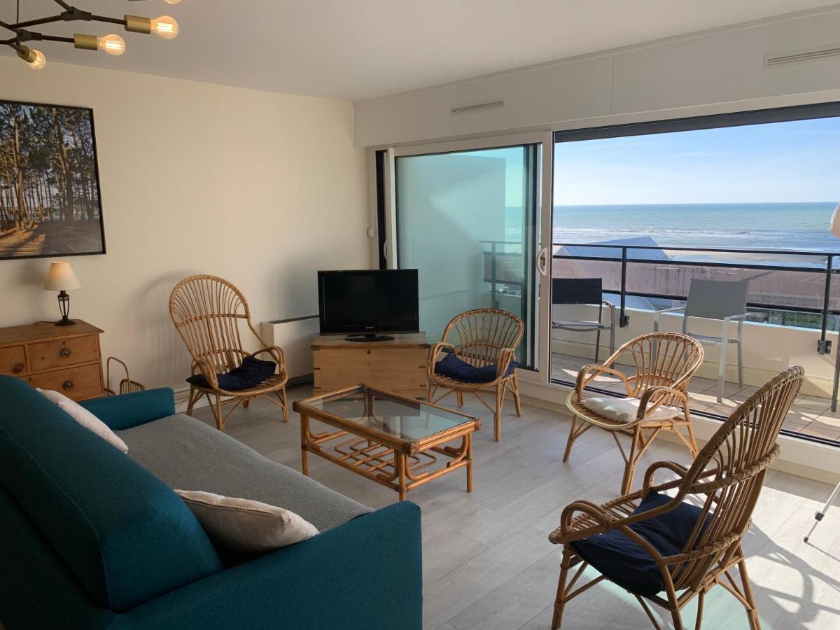 Appt traversant vu Mer et Dunes avec Garage Le Touquet-Paris-Plage Extérieur photo