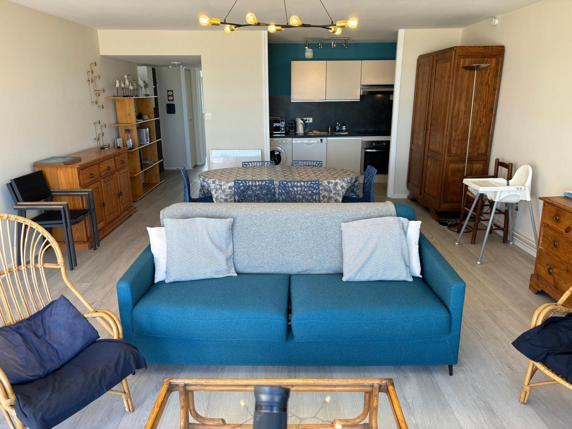Appt traversant vu Mer et Dunes avec Garage Le Touquet-Paris-Plage Extérieur photo